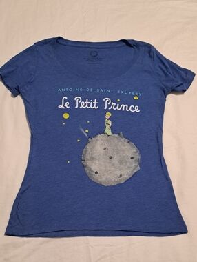 Out of Print Blue Le Petit Prince Graphic Tee